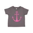 thumbnail image 1 of Inktastic Anchor Nautical Pink Girls Toddler T-Shirt, 1 of 5