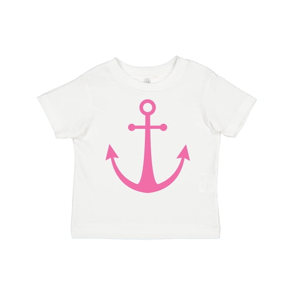 Inktastic Anchor Nautical Pink Girls Toddler T-Shirt