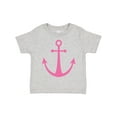 thumbnail image 1 of Inktastic Anchor Nautical Pink Girls Toddler T-Shirt, 1 of 5