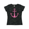 thumbnail image 1 of Inktastic Anchor Nautical Pink Women's T-Shirt, 1 of 5