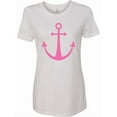 thumbnail image 1 of Inktastic Anchor Nautical Pink Women's T-Shirt, 1 of 5