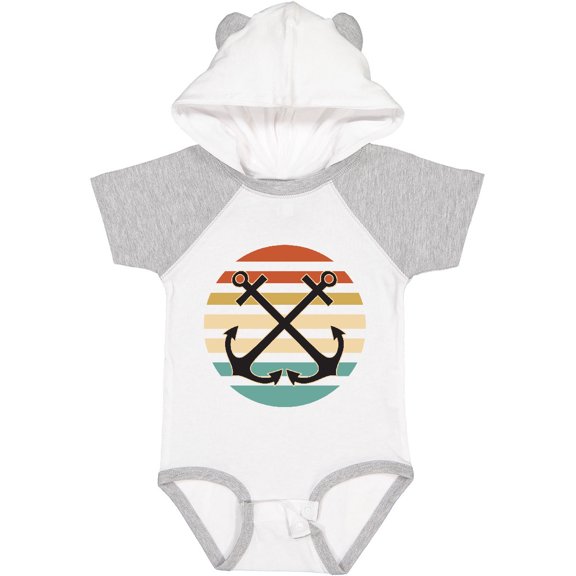 Inktastic Anchor Nautical Sailing Gift Boys or Girls Baby Bodysuit