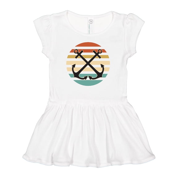 Inktastic Anchor Nautical Sailing Gift Girls Baby Dress