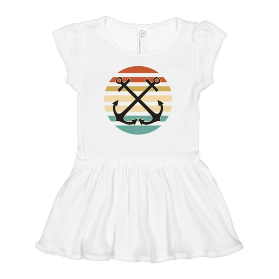 Inktastic Anchor Nautical Sailing Gift Girls Baby Dress