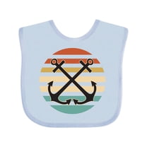 Inktastic Anchor Nautical Sailing Sunset Boys or Girls Baby Bib