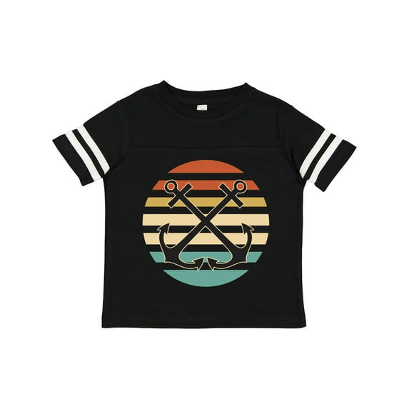 Inktastic Anchor Nautical Sailing Sunset Boys or Girls Toddler T-Shirt