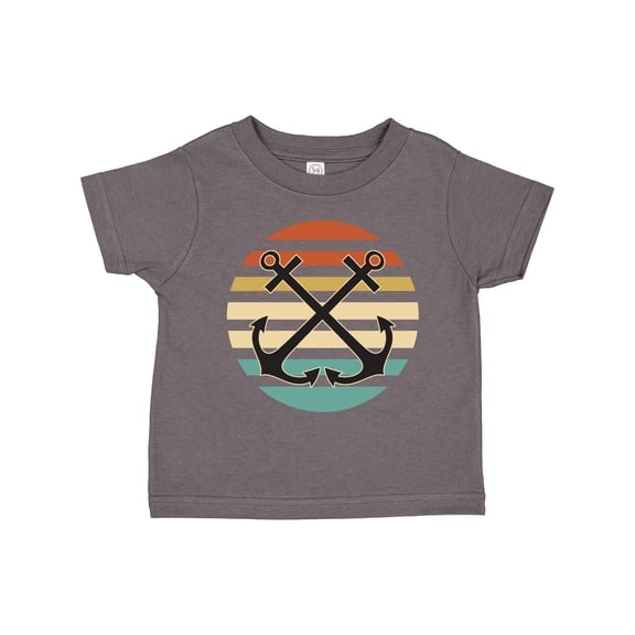 Inktastic Anchor Nautical Sailing Sunset Boys or Girls Toddler T-Shirt