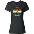 thumbnail image 1 of Inktastic Anchor Nautical Sailing Sunset Women's T-Shirt, 1 of 5