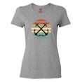 thumbnail image 1 of Inktastic Anchor Nautical Sailing Sunset Women's T-Shirt, 1 of 5