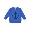 thumbnail image 1 of Inktastic Anchor Nautical Toddler Sweatshirt, 1 of 4