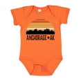 thumbnail image 1 of Inktastic Anchorage Alaska Skyline Boys or Girls Baby Bodysuit, 1 of 5