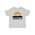 thumbnail image 1 of Inktastic Anchorage Alaska Skyline Boys or Girls Baby T-Shirt, 1 of 5