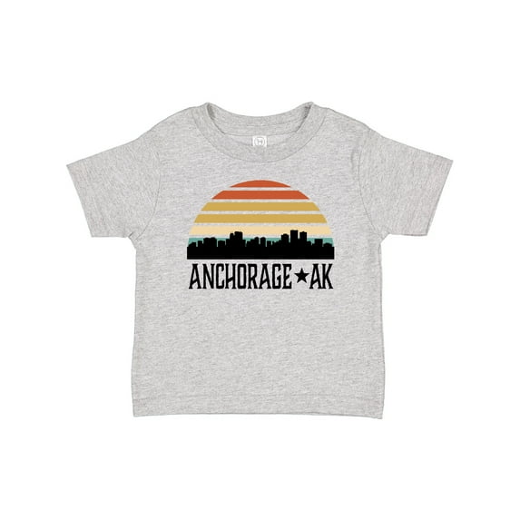 Inktastic Anchorage Alaska Skyline Boys or Girls Baby T-Shirt