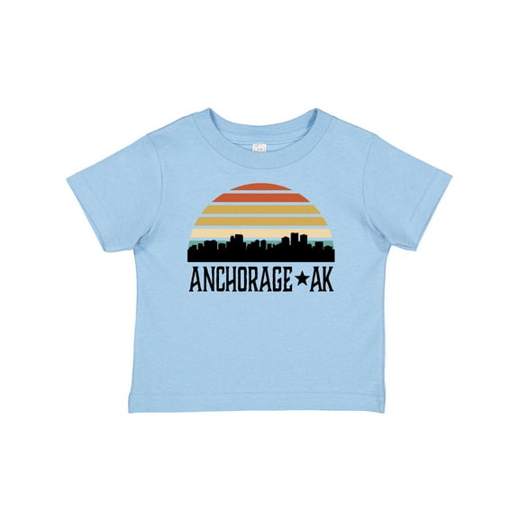 Inktastic Anchorage Alaska Skyline Boys or Girls Baby T-Shirt