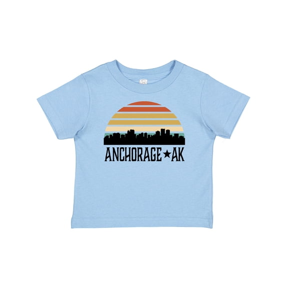 Inktastic Anchorage Alaska Skyline Boys or Girls Baby T-Shirt