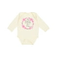 thumbnail image 1 of Inktastic And Though She Be but Little She is Fierce Girls Long Sleeve Baby Bodysuit, 1 of 5