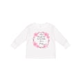 thumbnail image 1 of Inktastic And Though She Be but Little She is Fierce Girls Long Sleeve Toddler T-Shirt, 1 of 5