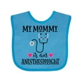 thumbnail image 1 of Inktastic Anesthesiologist Mom Baby Girls Baby Bib, 1 of 4