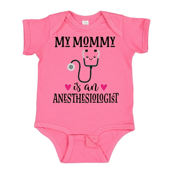 Inktastic Anesthesiologist Mom Baby Girls Baby Bodysuit