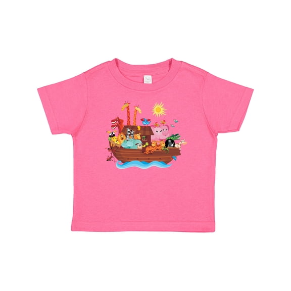 Inktastic Animal Ark Bible Story Christian Boys or Girls Baby T-Shirt
