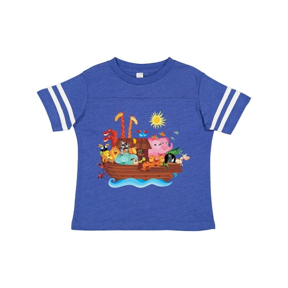 Inktastic Animal Ark Bible Story Christian Boys or Girls Toddler T-Shirt
