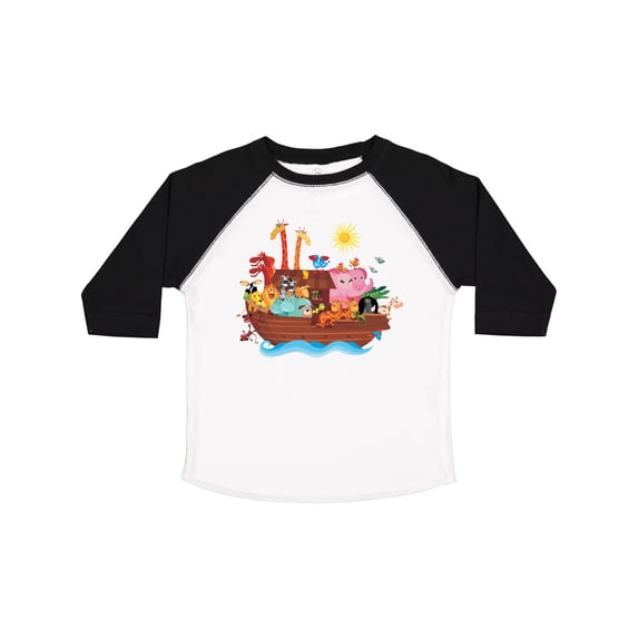 Inktastic Animal Ark Bible Story Christian Boys or Girls Toddler T-Shirt