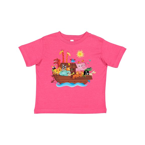 Inktastic Animal Ark Bible Story Christian Boys or Girls Toddler T-Shirt