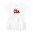 thumbnail image 1 of Inktastic Animal Ark Bible Story Christian Girls Baby Dress, 1 of 5