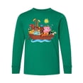 thumbnail image 1 of Inktastic Animal Ark Bible Story Christian Long Sleeve Youth T-Shirt, 1 of 5