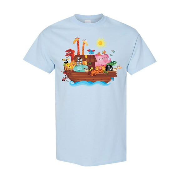 Inktastic Animal Ark Bible Story Christian T-Shirt