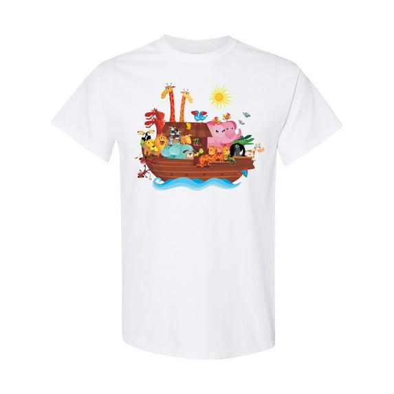 Inktastic Animal Ark Bible Story Christian T-Shirt