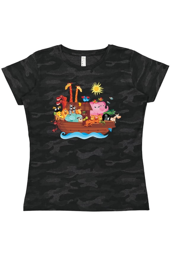Animal Ark Bible Story Christian Women's T-Shirt