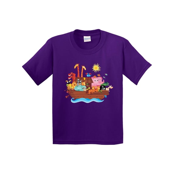 Inktastic Animal Ark Bible Story Christian Youth T-Shirt
