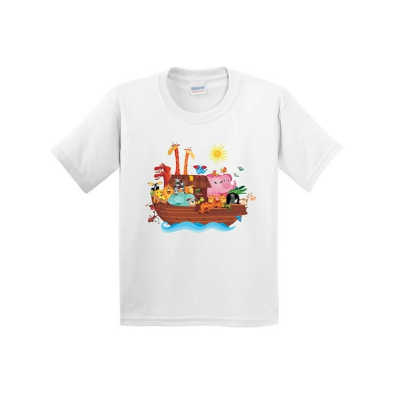 Inktastic Animal Ark Bible Story Christian Youth T-Shirt
