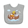 thumbnail image 1 of Inktastic Animals Ark Boys or Girls Baby Bib, 1 of 4