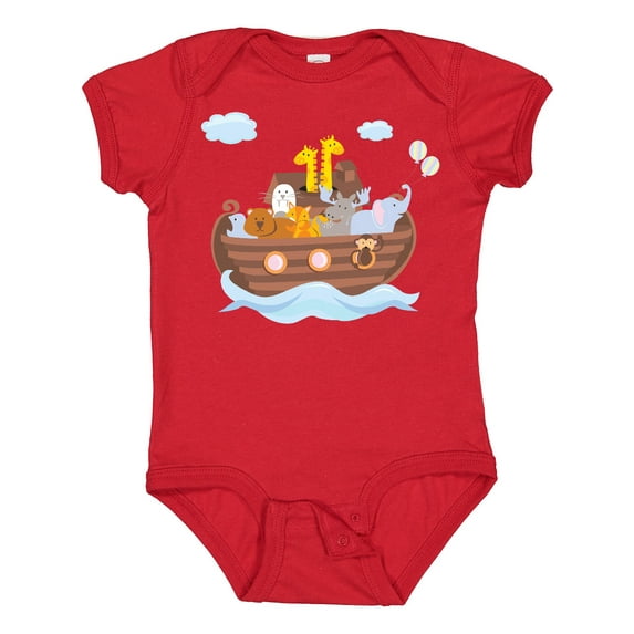 Inktastic Animals Ark Boys or Girls Baby Bodysuit