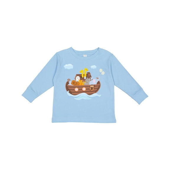 Inktastic Animals Ark Boys or Girls Long Sleeve Toddler T-Shirt