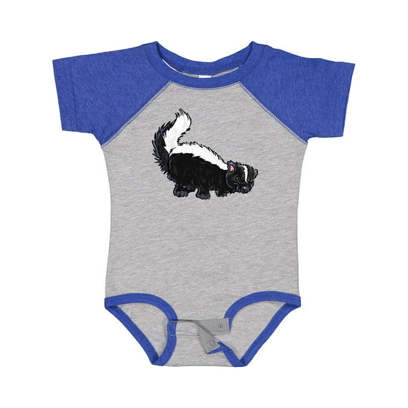 Inktastic Animals Cute Skunk Boys or Girls Baby Bodysuit