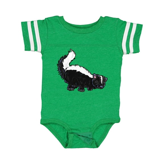 Inktastic Animals Cute Skunk Boys or Girls Baby Bodysuit