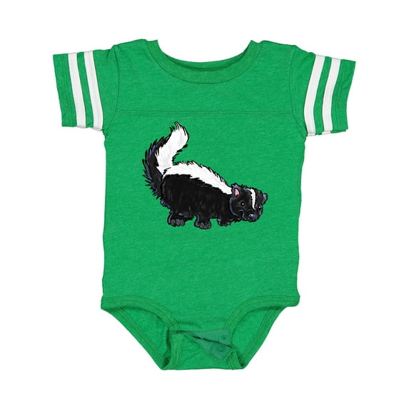 Inktastic Animals Cute Skunk Boys or Girls Baby Bodysuit