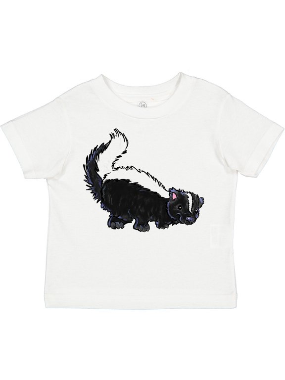 Animals Cute Skunk Boys or Girls Toddler T-Shirt