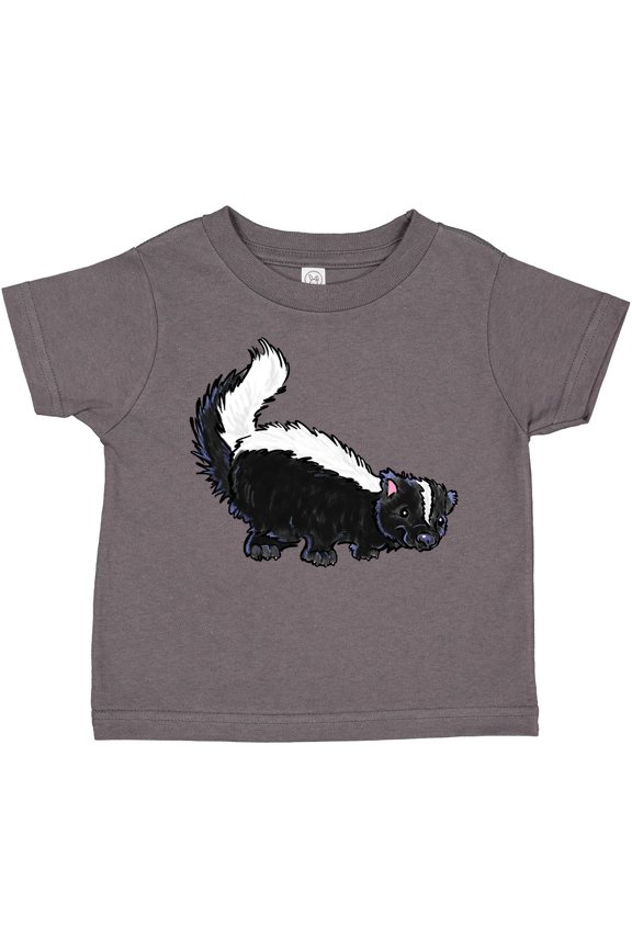 Animals Cute Skunk Boys or Girls Toddler T-Shirt