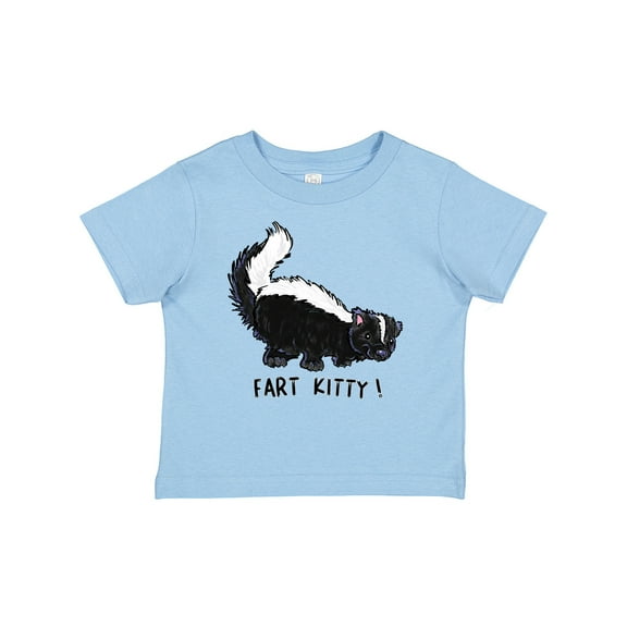 Inktastic Animals Cute Skunk Fart Kitty Boys or Girls Baby T-Shirt