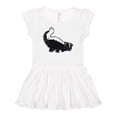thumbnail image 1 of Inktastic Animals Cute Skunk Girls Baby Dress, 1 of 5