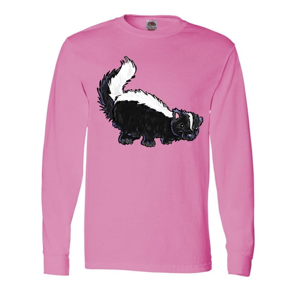 Inktastic Animals Cute Skunk Long Sleeve T-Shirt