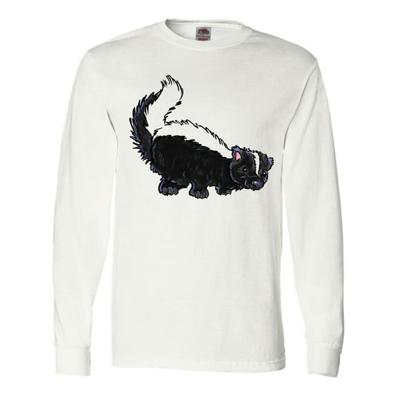 Inktastic Animals Cute Skunk Long Sleeve T-Shirt