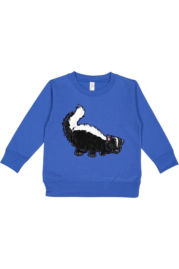 Animals Cute Skunk Toddler Sweatshirt