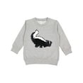 thumbnail image 1 of Inktastic Animals Cute Skunk Toddler Sweatshirt, 1 of 4