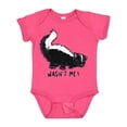 thumbnail image 1 of Inktastic Animals Cute Skunk Wasn't Me Boys or Girls Baby Bodysuit, 1 of 5