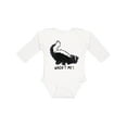 thumbnail image 1 of Inktastic Animals Cute Skunk Wasn't Me Boys or Girls Long Sleeve Baby Bodysuit, 1 of 5